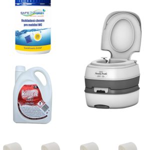 AKČNÍ SET 3 | Chemické WC + chemie + toaletní papír